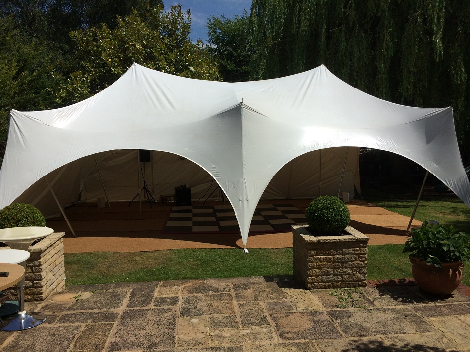 Can I fit a party marquee in my garden?