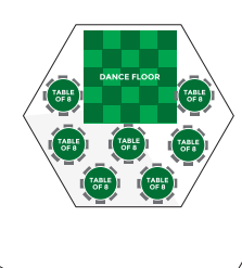 Single HEX seated and Disco